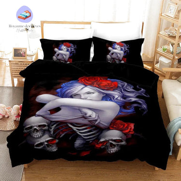 House de Couette Squelette Femme